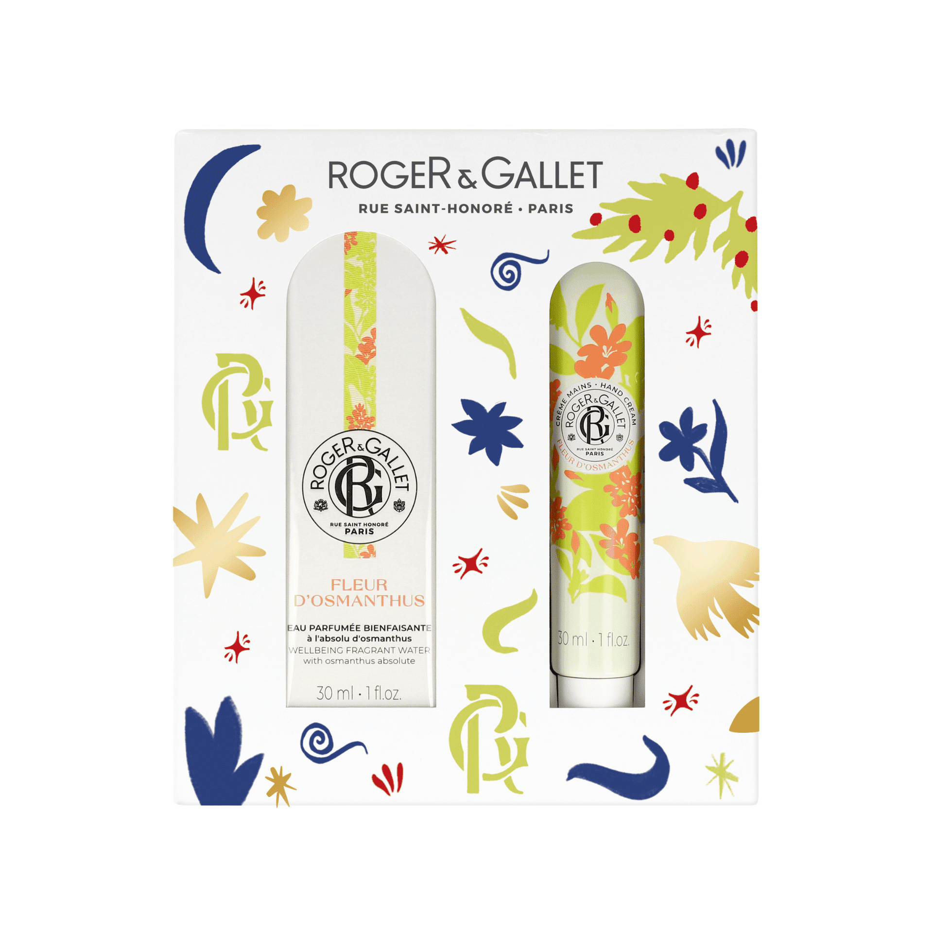 Roger&Gallet Fleur d'Osmanthus Geparfumeerd Water + Handcrème Geschenkset