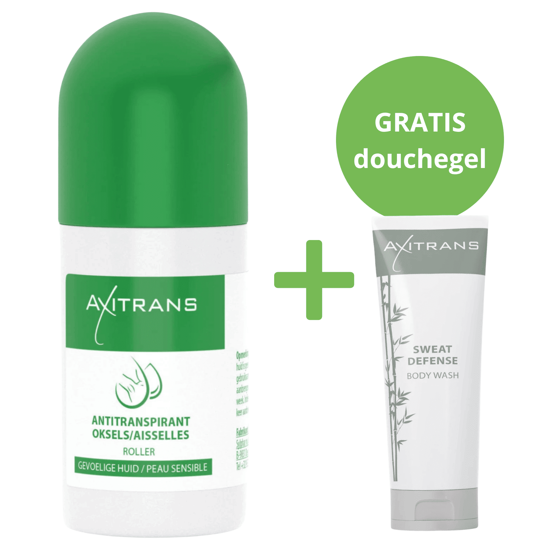 Axitrans Roller Antitranspirant Oksels Gevoelige Huid