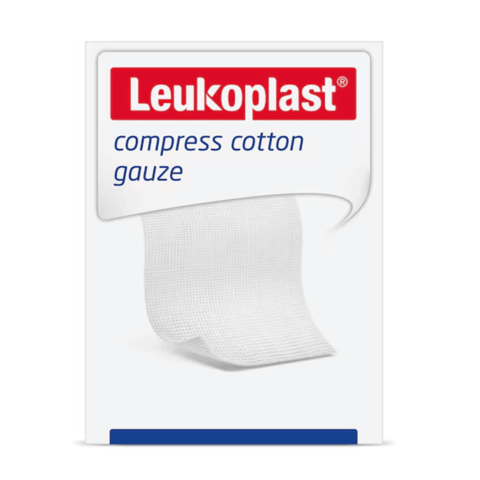 Leukoplast Compress Cotton Gauze Niet-Steriel 10 x 10 cm Leukoplast Compress Cotton Gauze Niet-Steriel 10 x 10 cm