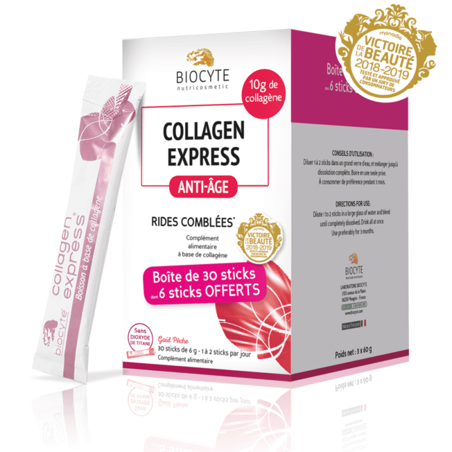 Biocyte Collagen Express Anti-age 30 sticks Biocyte Collagen Express Anti-age 30 sticks