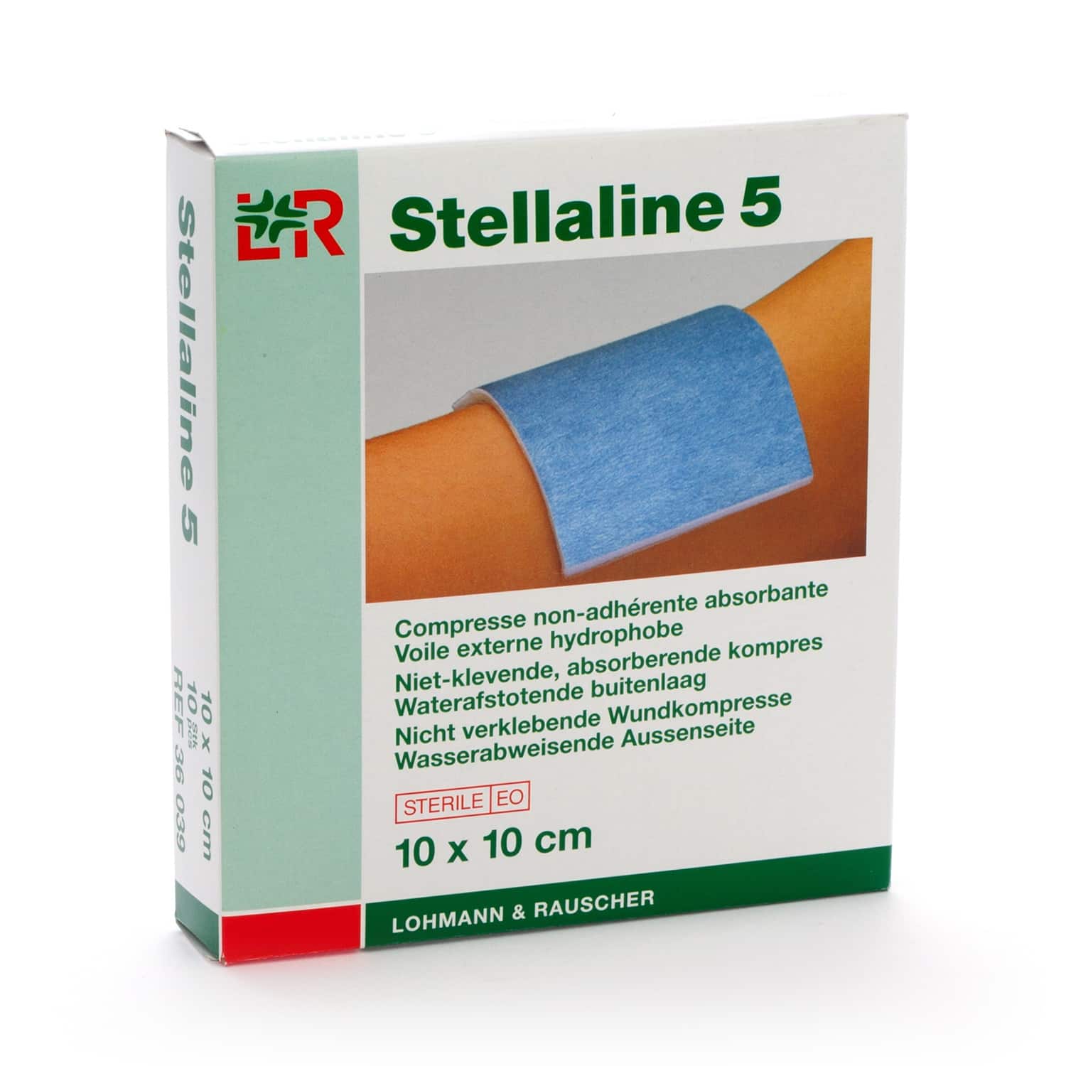 Stellaline 5 Kompressen Steriel 10 x 10 cm