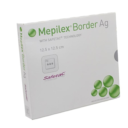 Mepilex Border Steriel Verband 12.5 x 12.5 cm Mepilex Border Steriel Verband 12.5 x 12.5 cm