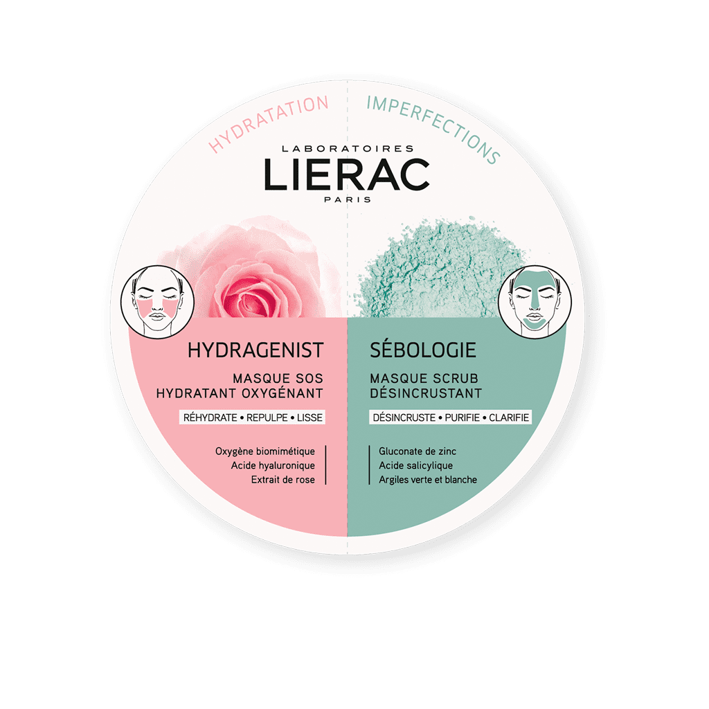 Lierac Duo Mask Hydragenist + Sebologie