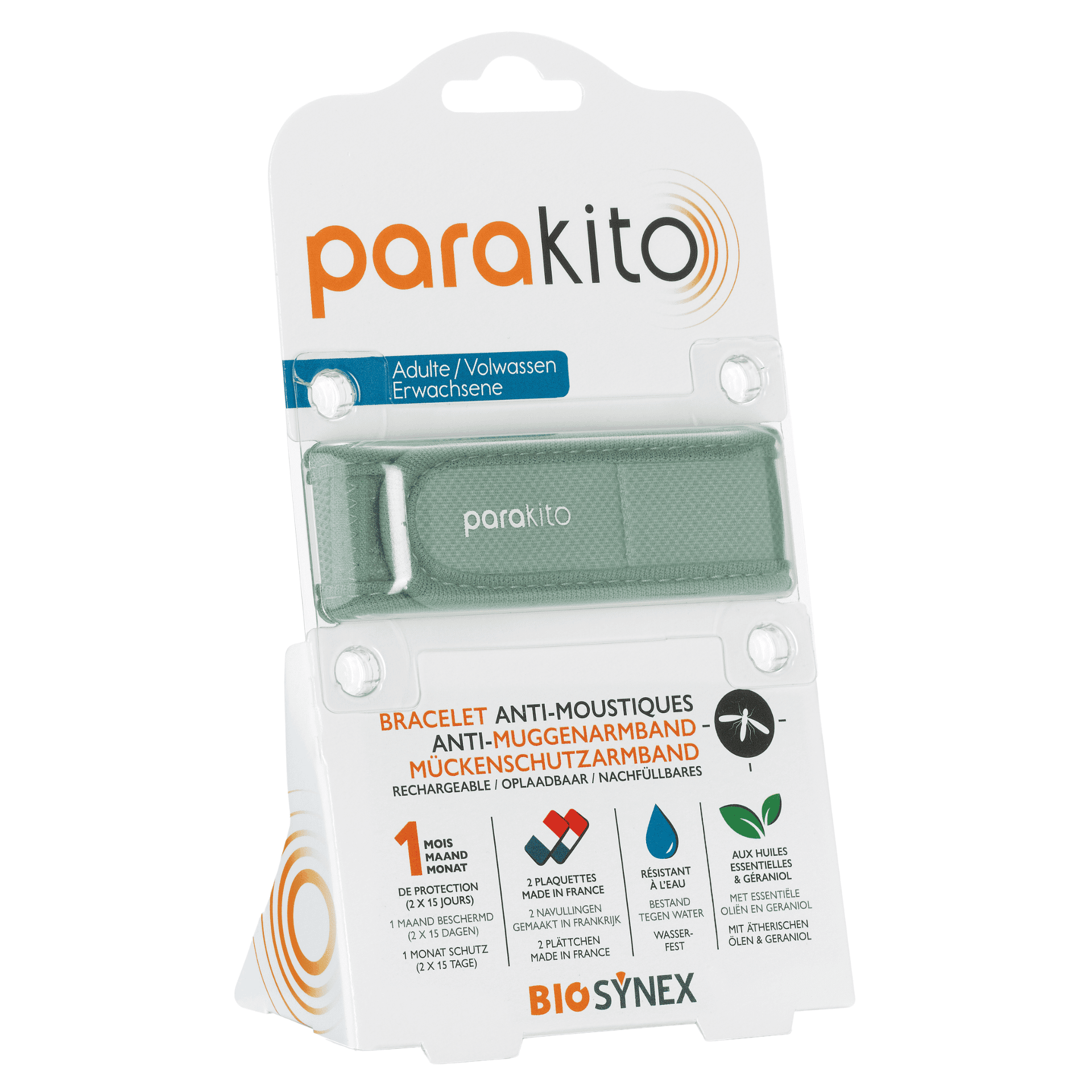 Parakito Volwassenen Anti-Muggenarmband