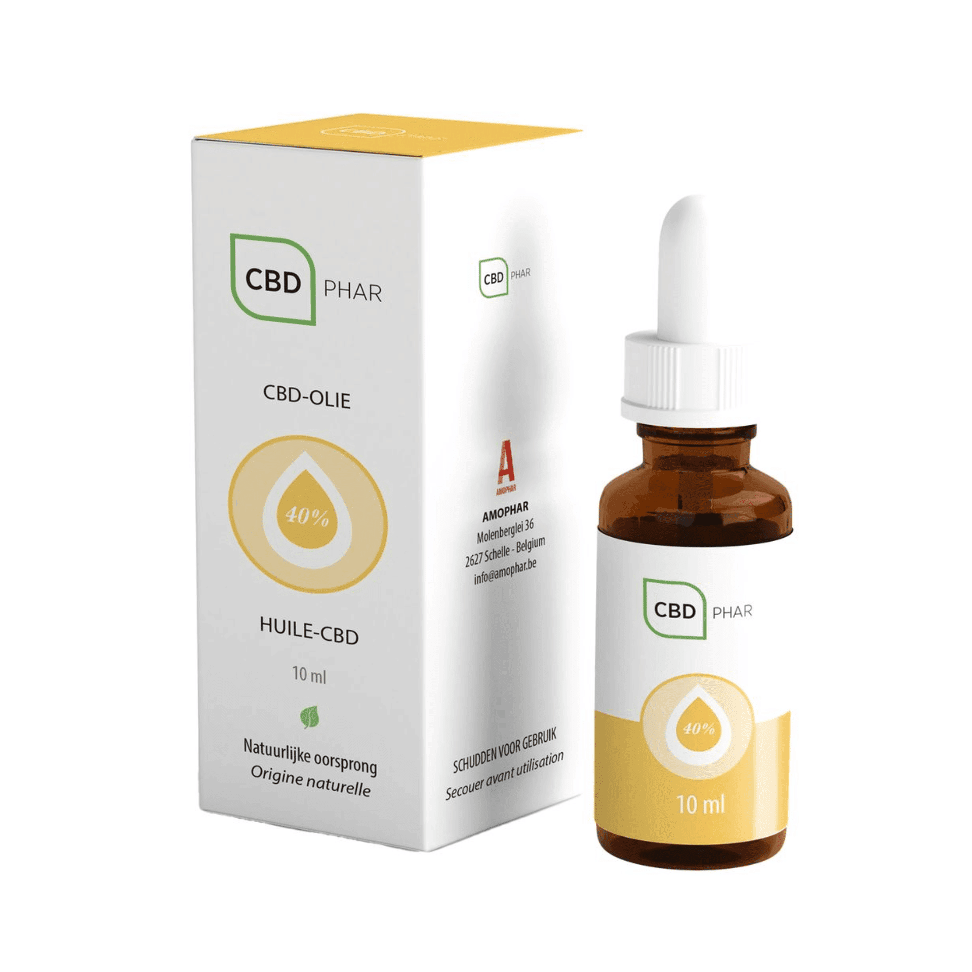 Cbd-huile 40% 10ml Cbd-phar