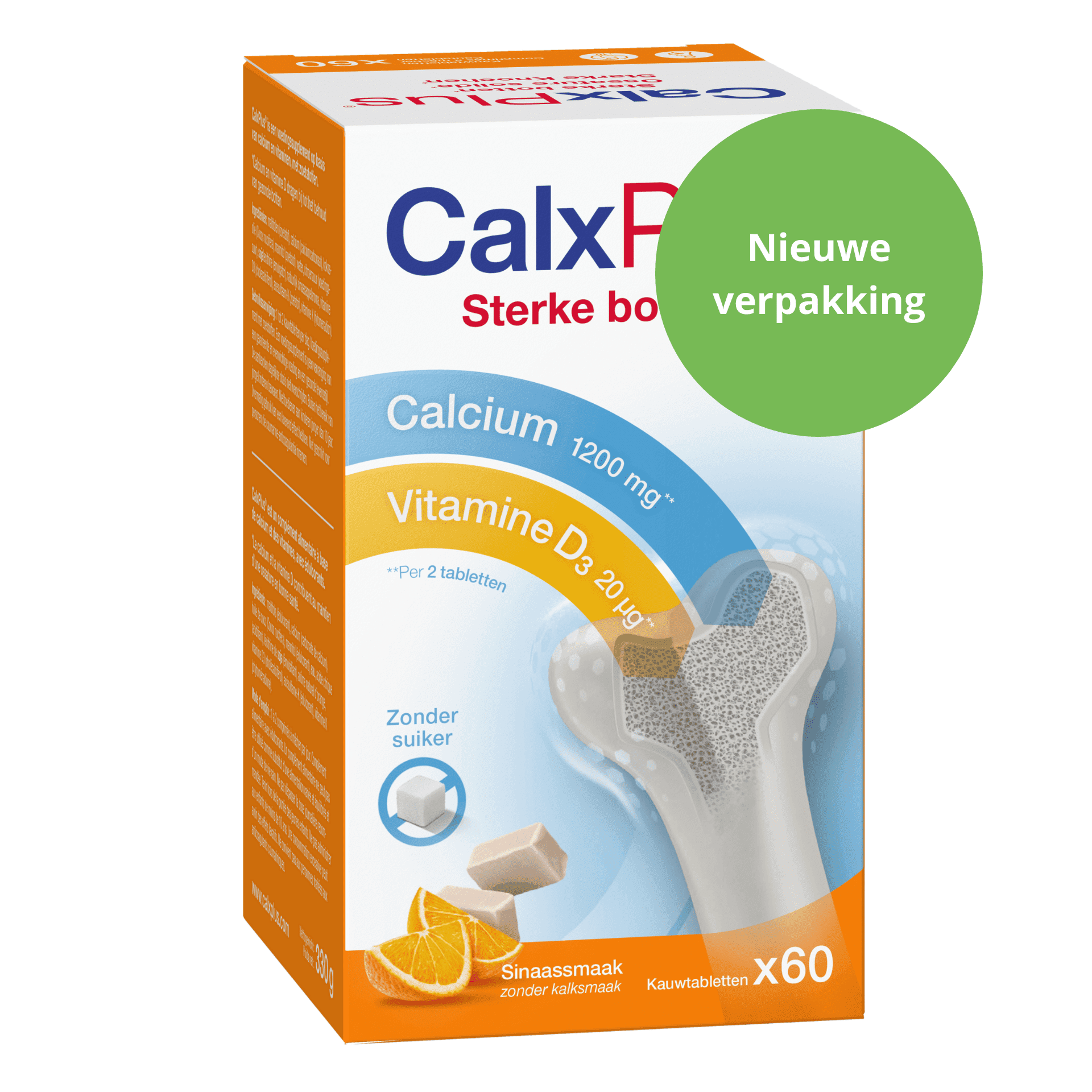 CalxPlus 60 kauwtabletten