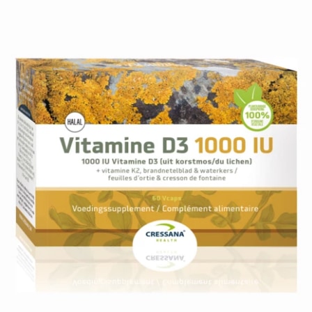 Cressana Vitamine D3 1000IU Cressana Vitamine D3 1000IU