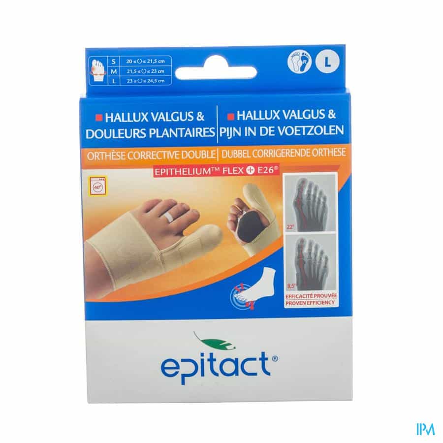 Epitact Dubbel Corrigerende Orthese Rechts L Epitact Dubbel Corrigerende Orthese Rechts L