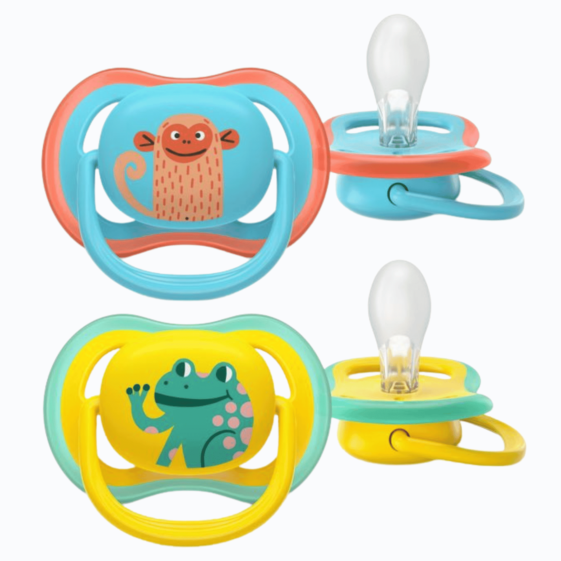 Avent Ultra Air Fopspeen +18M Kikker/Aap SCF349/58