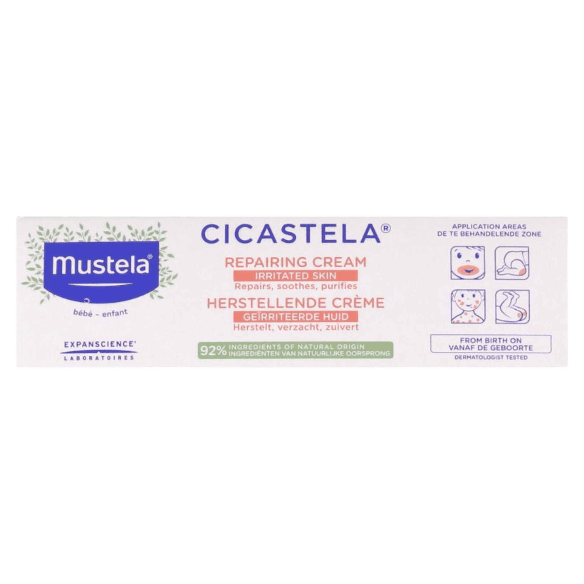 Crème réparatrice Mustela Cicastela Crème réparatrice Mustela Cicastela