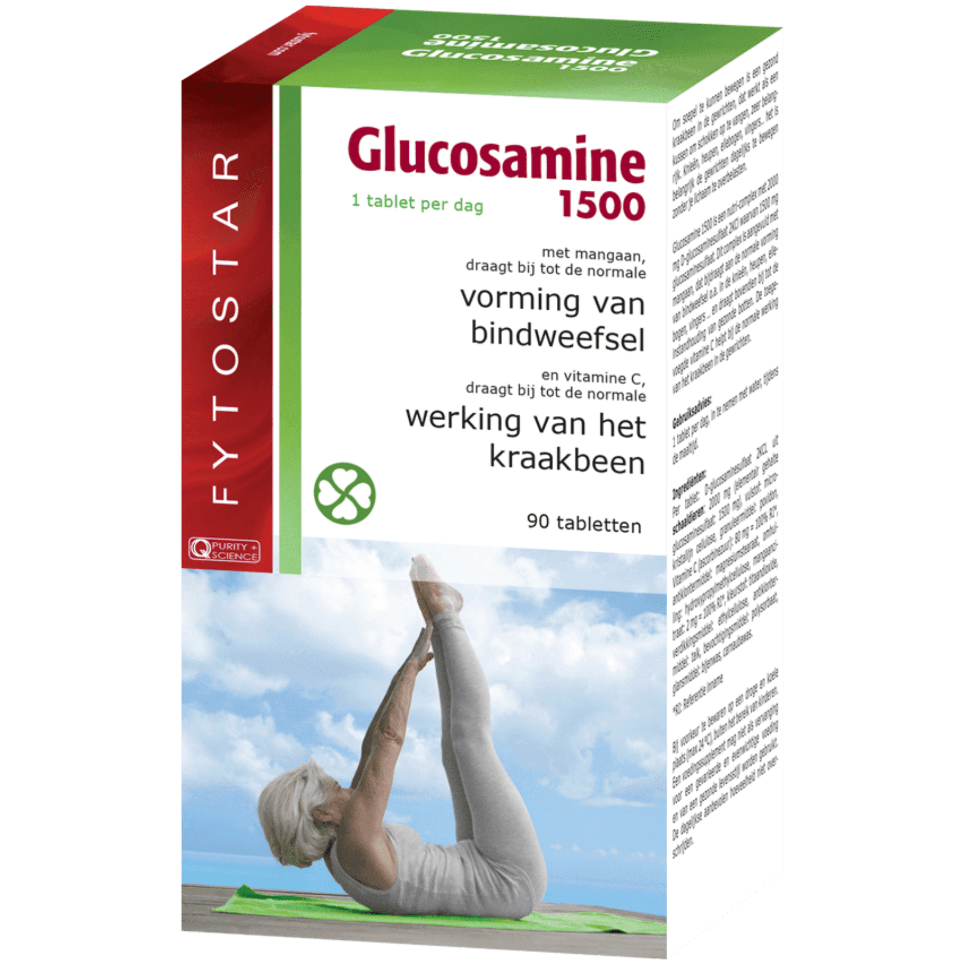 Fytostar Glucosamine 1500 90 comprimés Fytostar Glucosamine 1500 90 comprimés