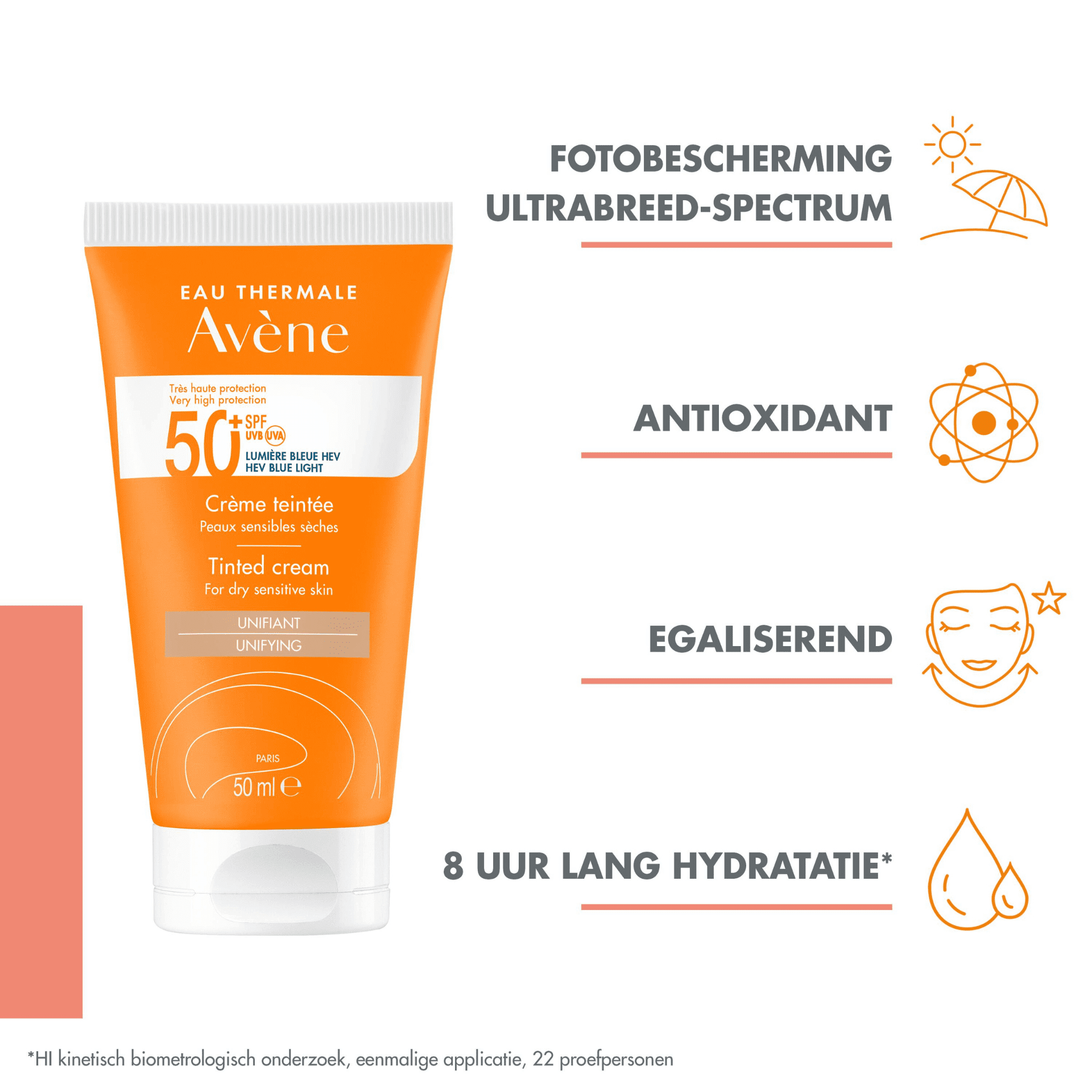 Avene Sol Ip50+ Creme Teintée Avene Sol Ip50+ Creme Teintée