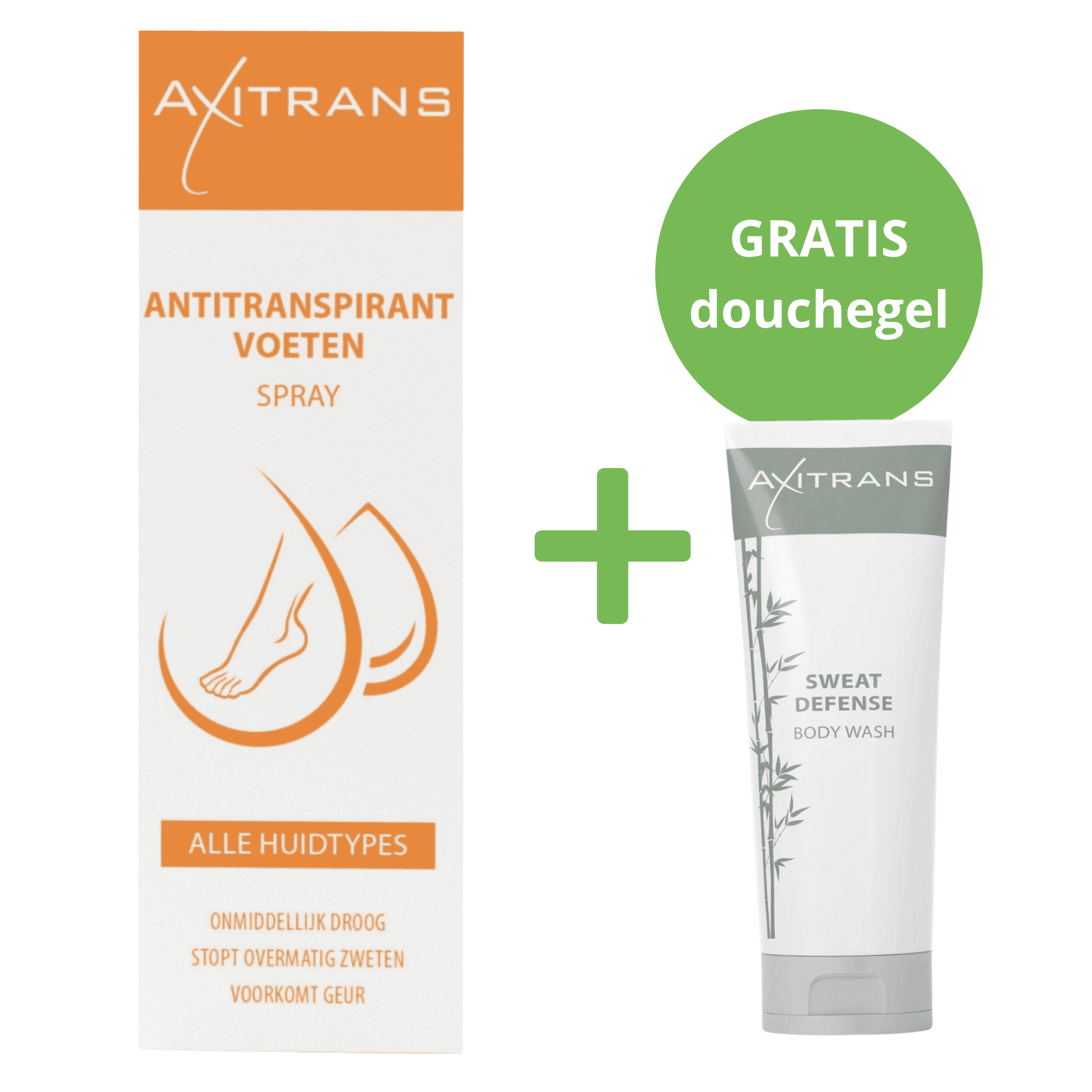 Axitrans Antitranspirant Voeten Spray