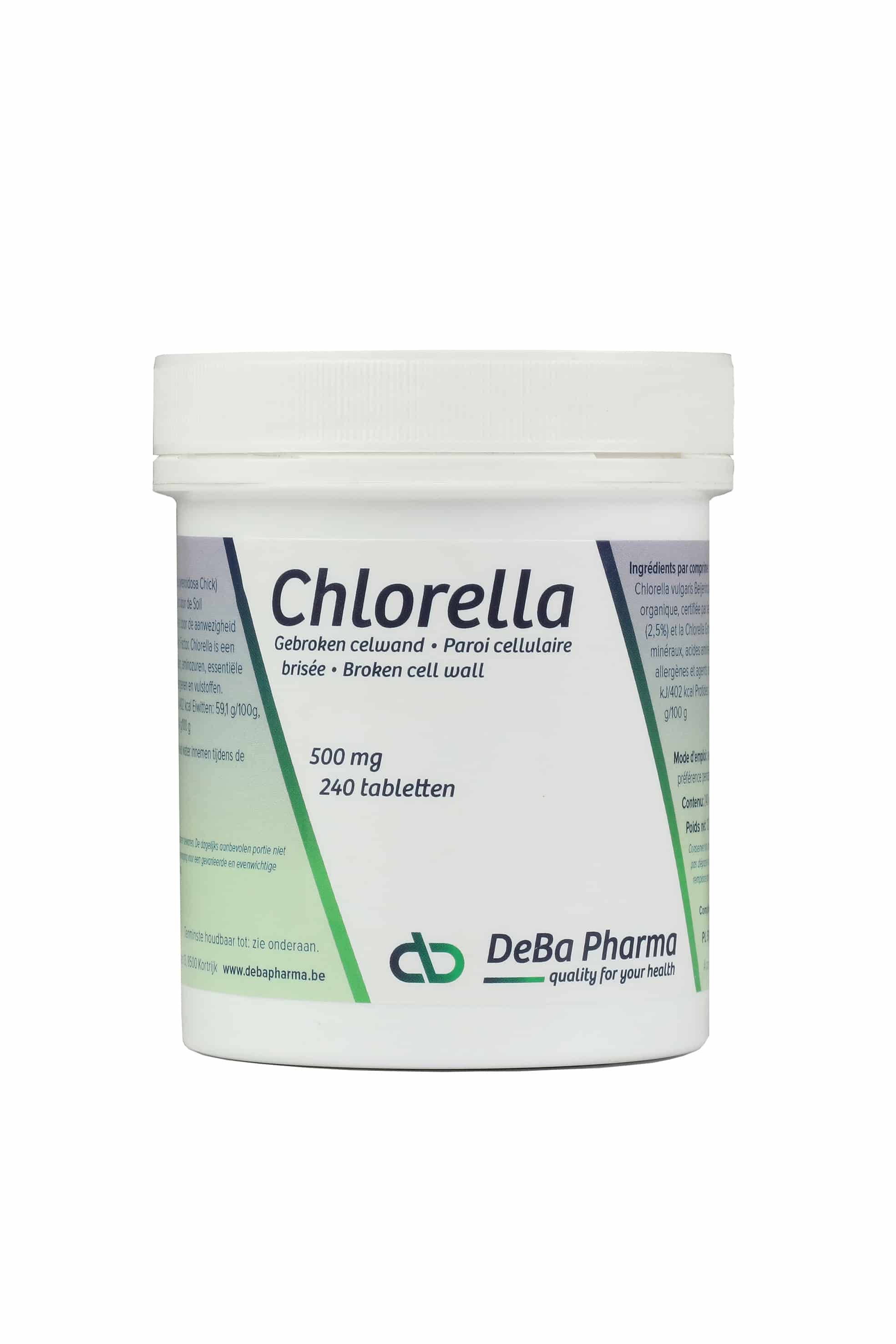 Deba Chlorella 500 mg