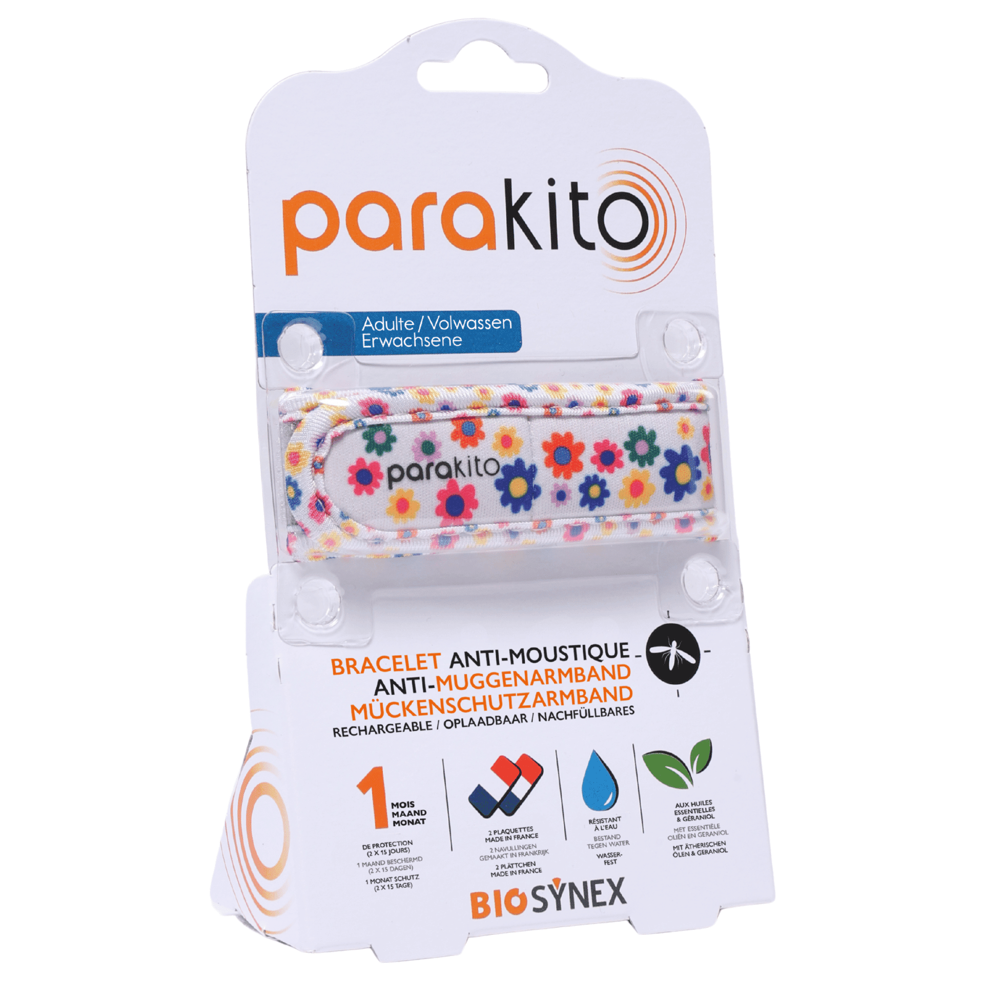 Parakito Volwassenen Anti-Muggenarmband