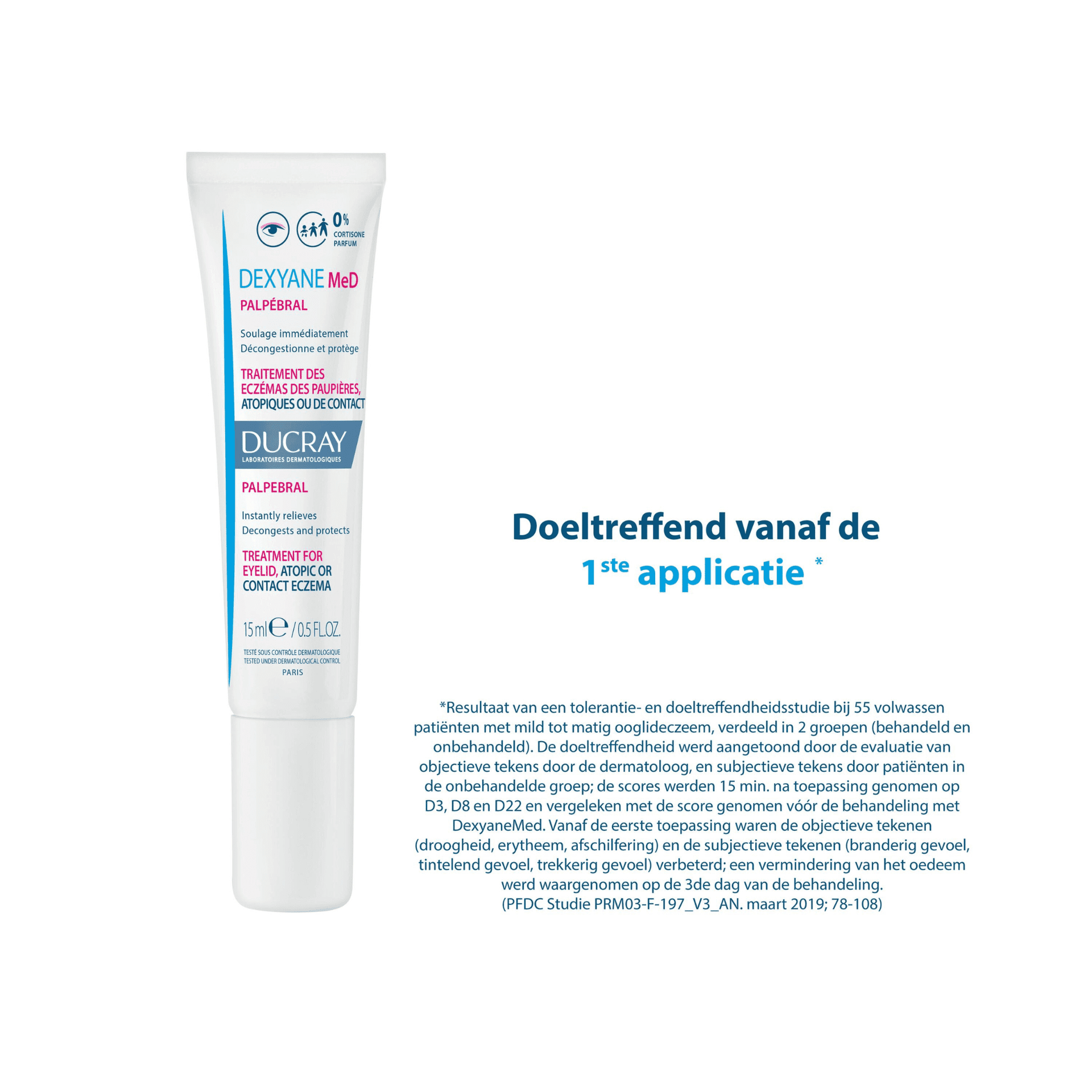 Ducray Dexyane Med Palpébral Traitement des Eczémas des Paupières