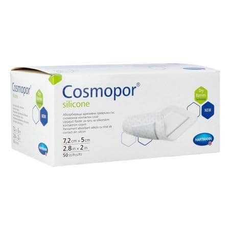 Cosmopor Silicone wondverband 7,2 x 5cm 