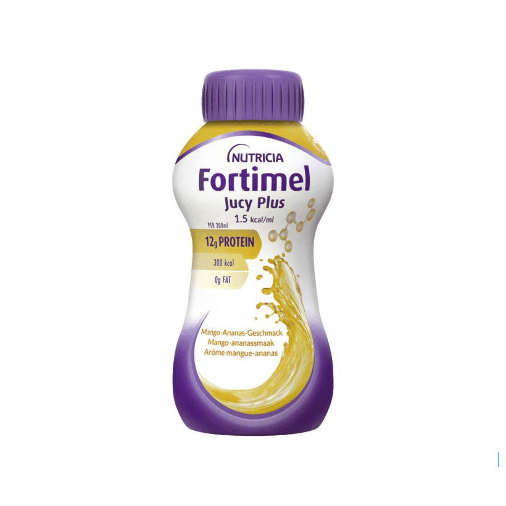 Fortimel Jucy Plus Mangue Ananas 4x200ml 185085 Fortimel Jucy Plus Mangue Ananas 4x200ml 185085