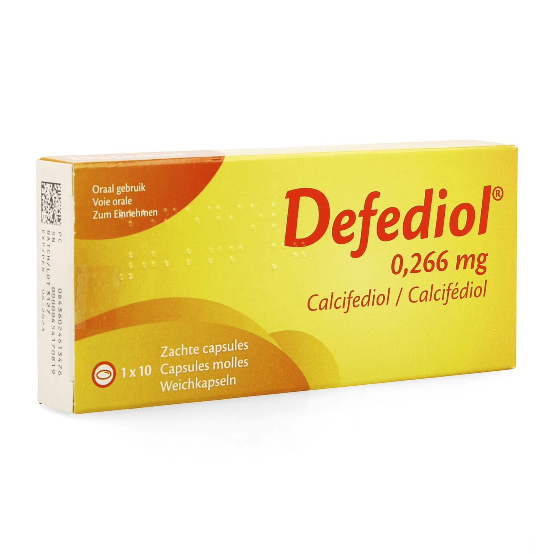 Defediol 0,266mg Caps Molle 10 Defediol 0,266mg Caps Molle 10