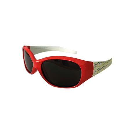Eureka Care Zonnebril Kind Rood-Wit Gestipt 4-12 Jaar Eureka Care Zonnebril Kind Rood-Wit Gestipt 4-12 Jaar