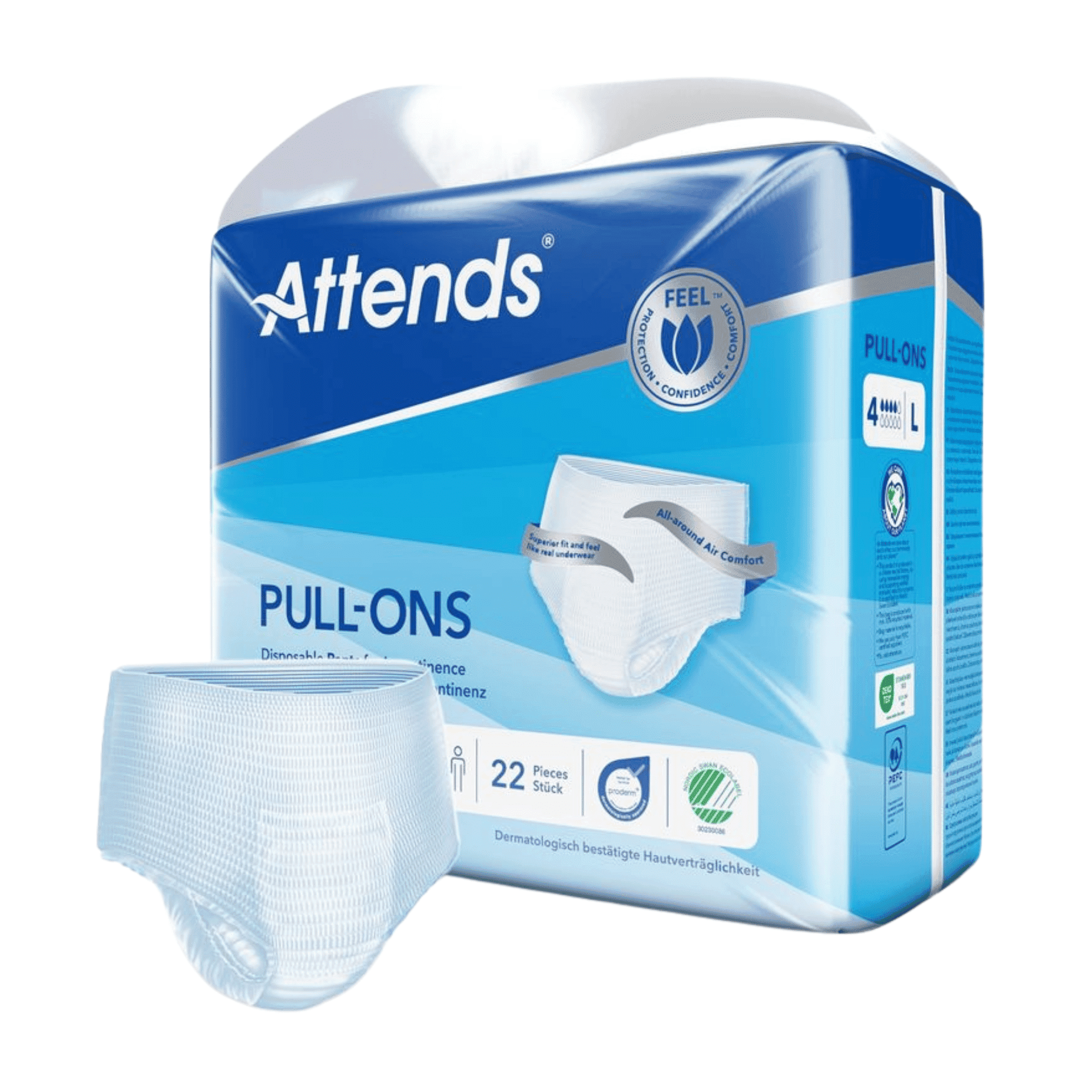 Attends Pull-ons 4l 1x22 Attends Pull-ons 4l 1x22