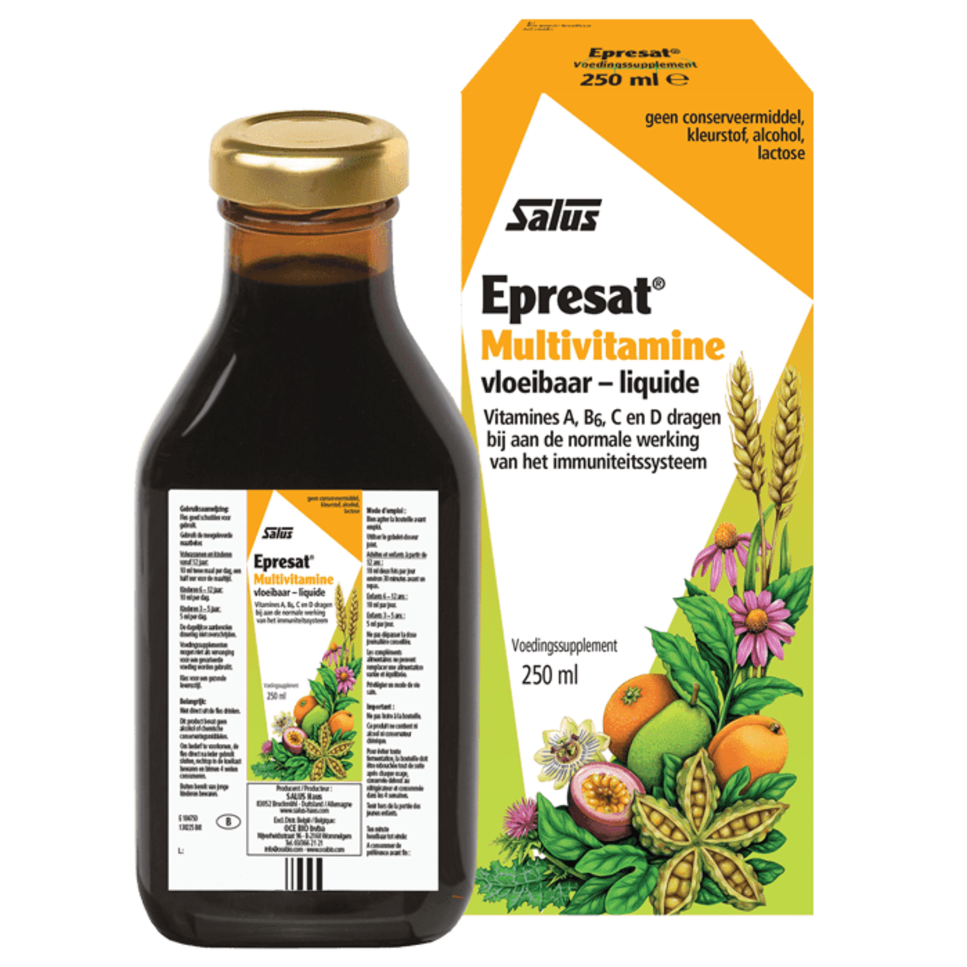 Salus Epresat Multivitamine Elixir 250 ml Salus Epresat Multivitamine Elixir 250 ml