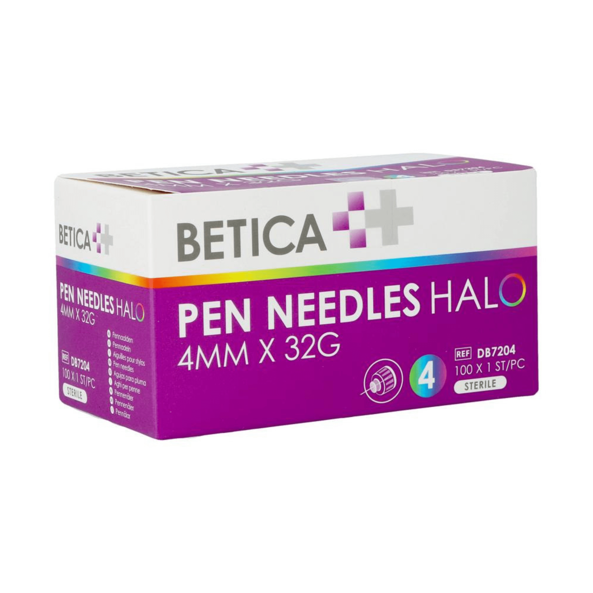 Betica Pen Needles Halo 4 mm x 32 g 