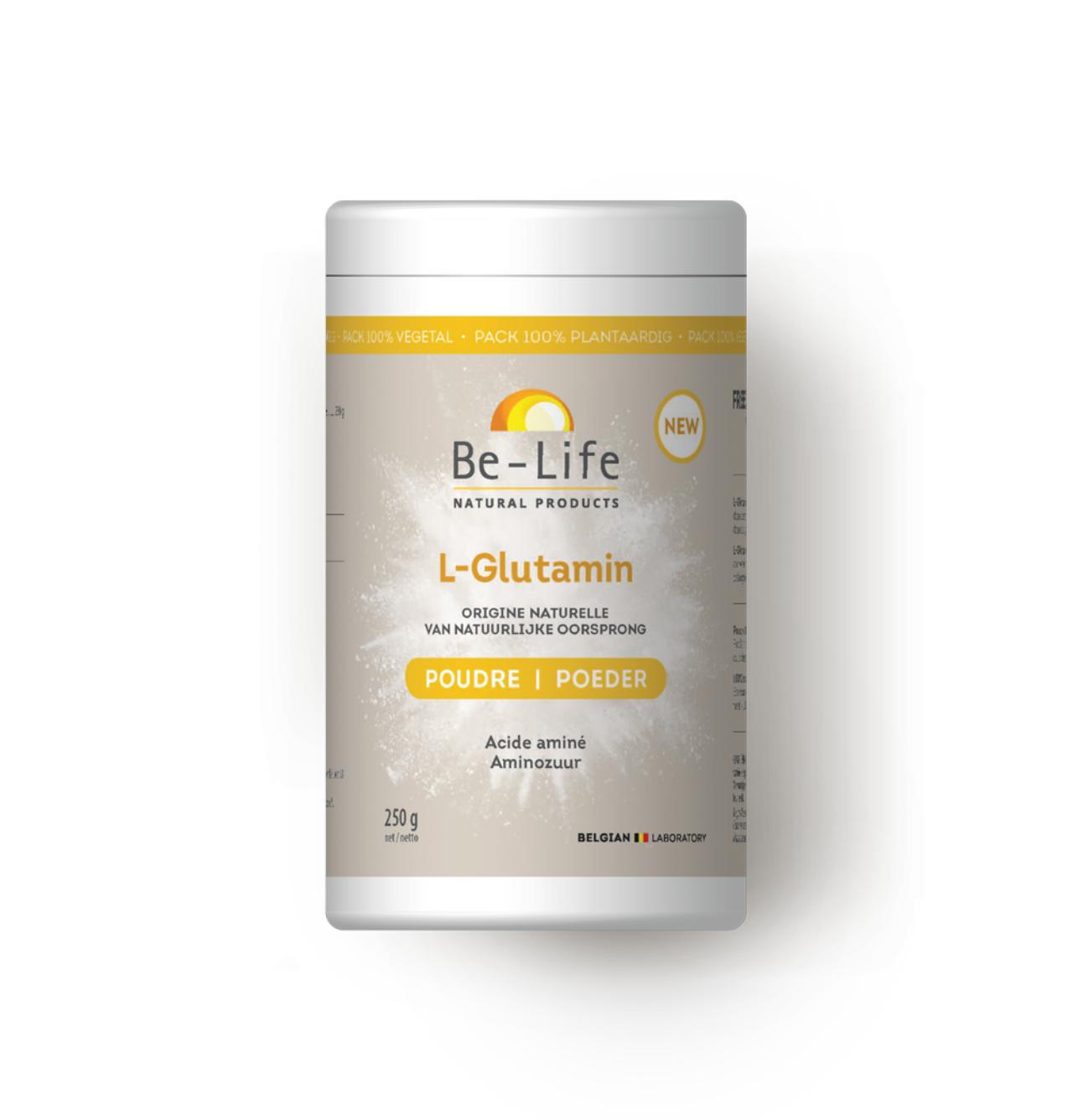 l-glutamin Poudre Be Life Pot 250g