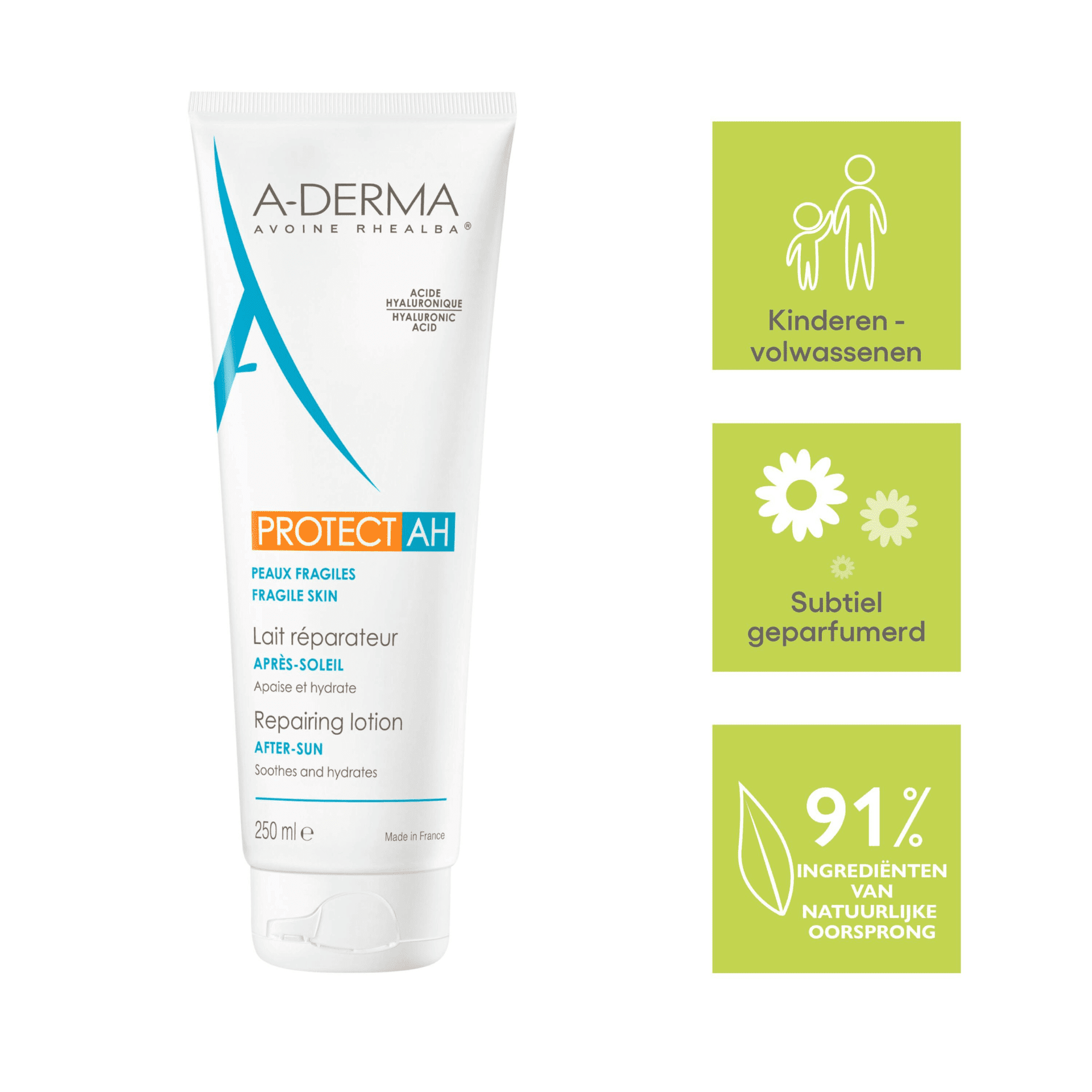A-Derma Protect AH Herstellende Aftersunmelk