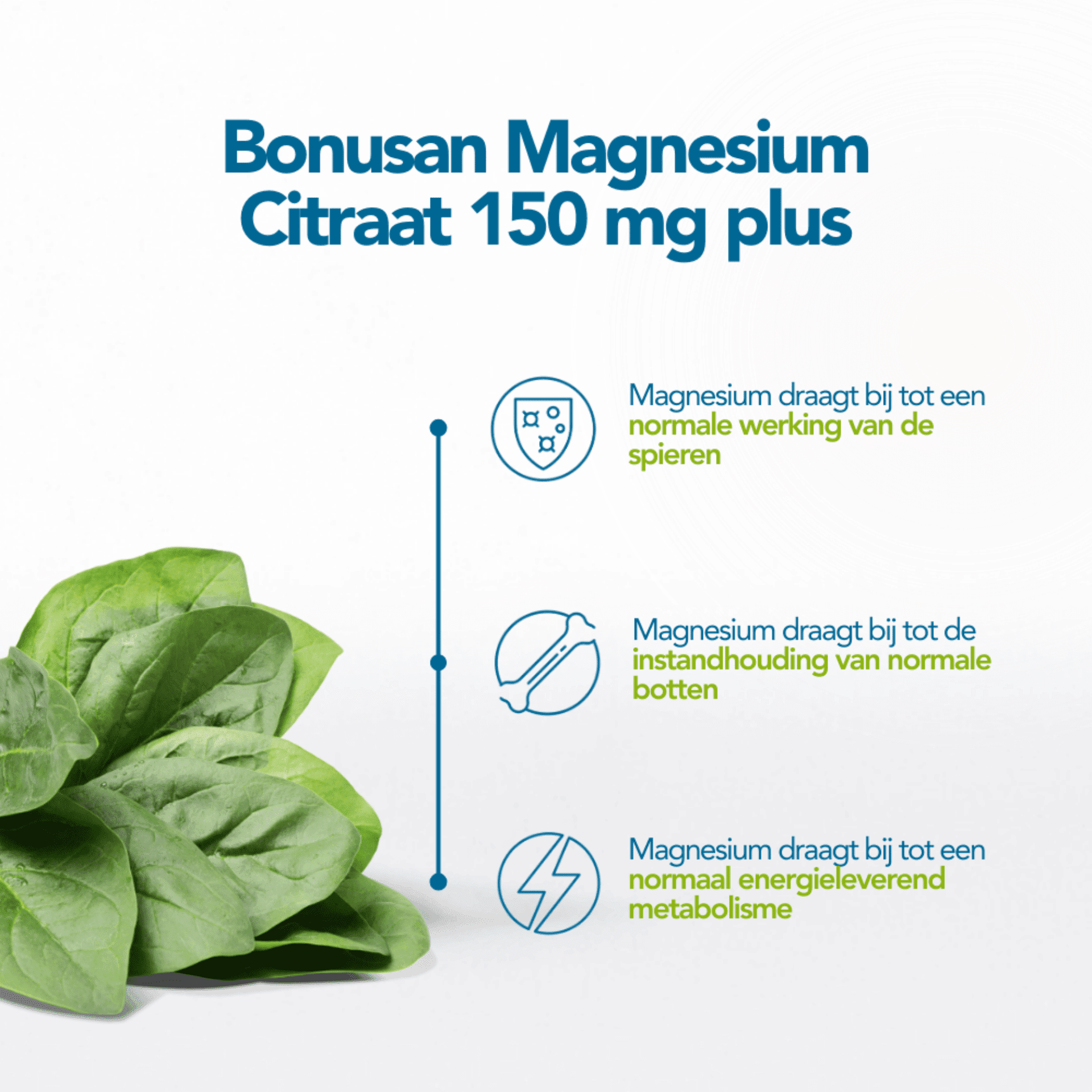 Bonusan Magnesium Citraat 150 mg Plus (ref. 4794)