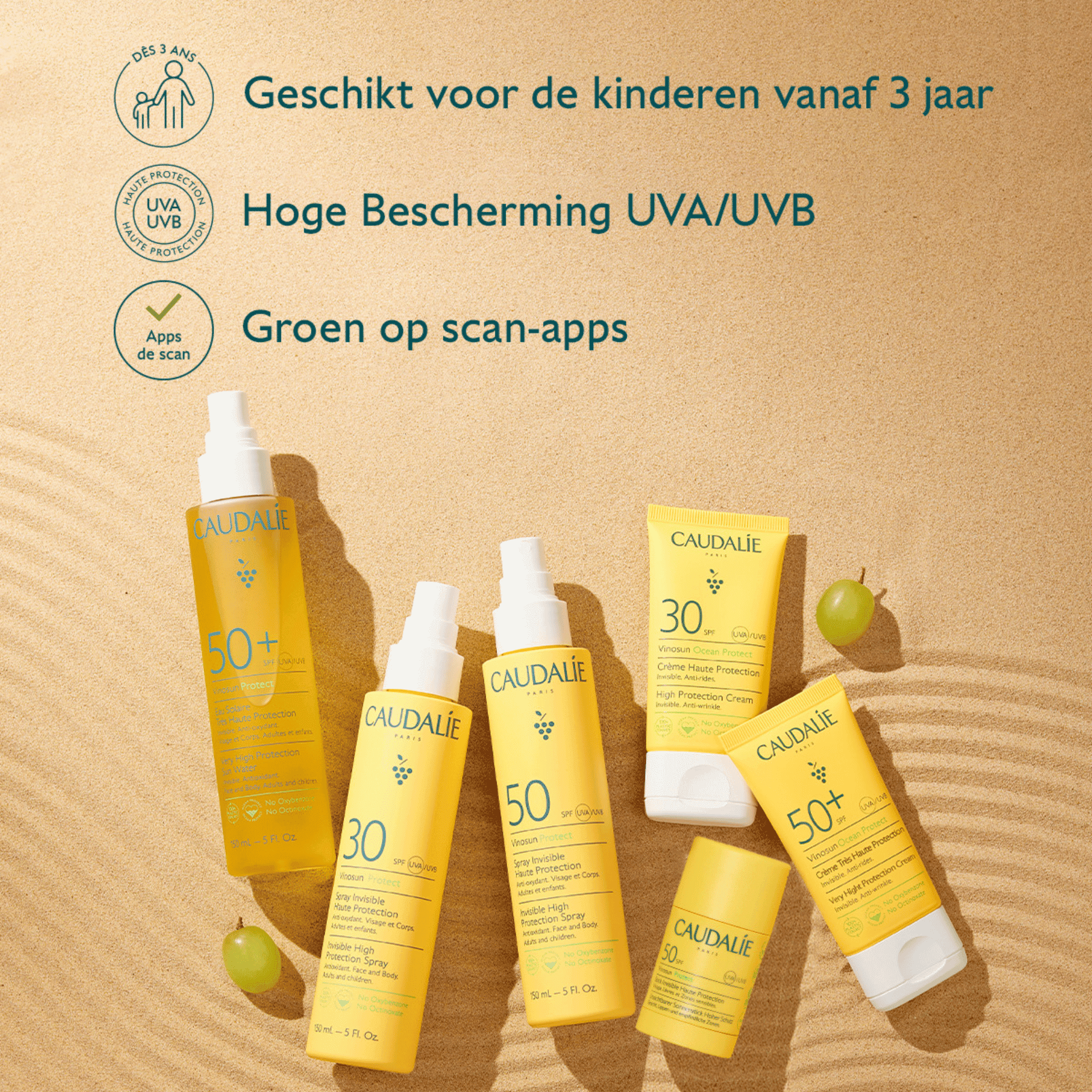 Caudalie Vinosun Protect Onzichtbare Zonnespray SPF 30