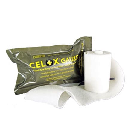 Covarmed Celox Bloedstelpend Gaasverband 7,6 cm x 3 m Covarmed Celox Bloedstelpend Gaasverband 7,6 cm x 3 m