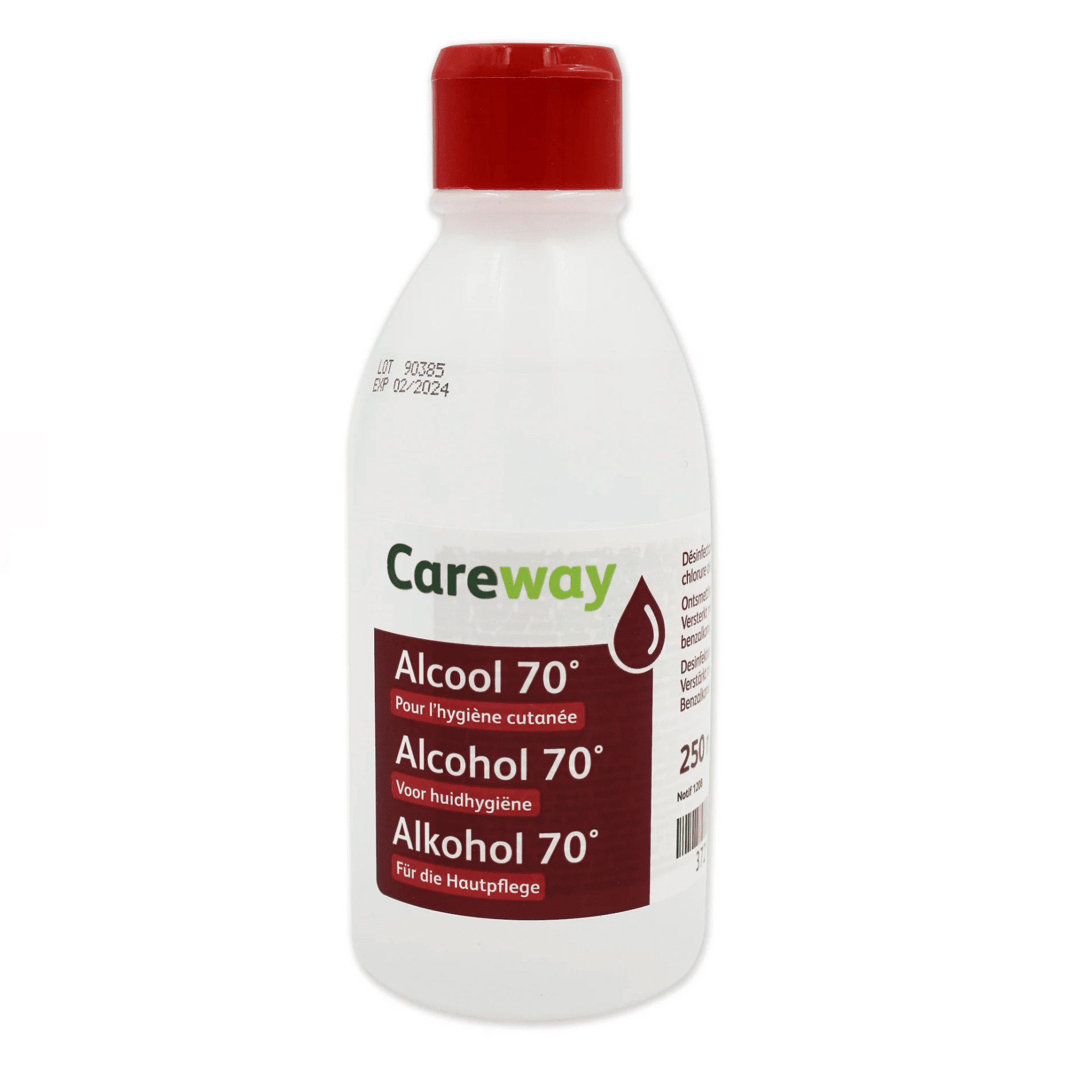 Careway Alcool 70° 250ml