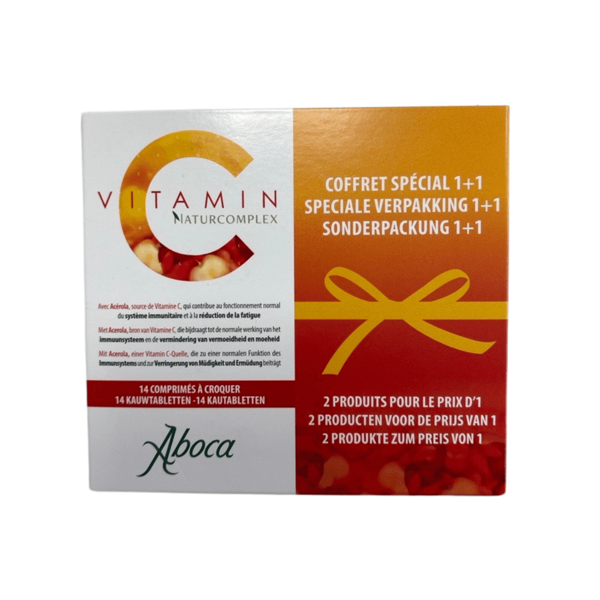 Vitamin C Naturcomplex Comp Croq 14 + 14 Gratuit