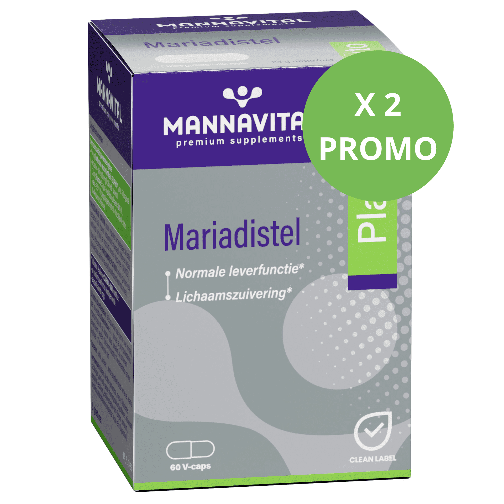 Mannavital Platinum Mariadistel Mannavital Platinum Mariadistel