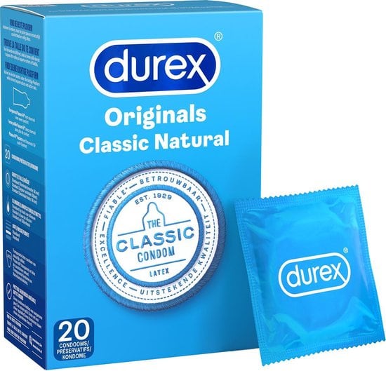 Durex Classic Natural Condooms Maxi Pack Durex Classic Natural Condooms Maxi Pack