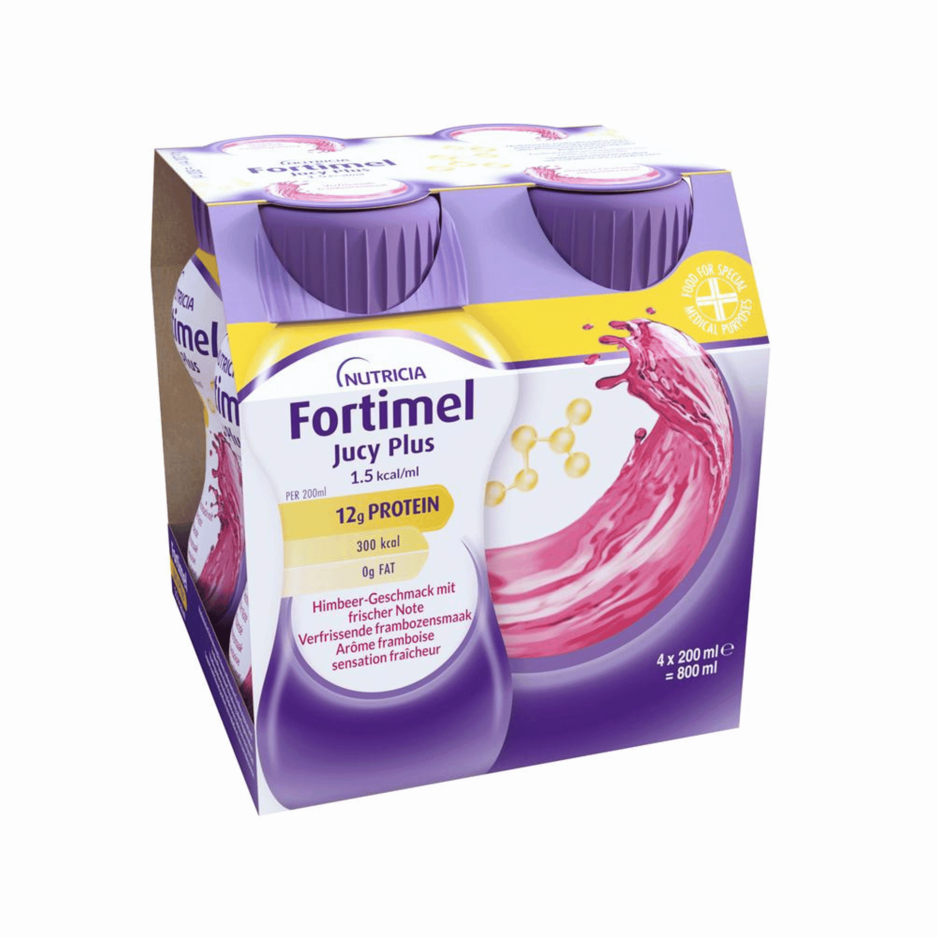 Fortimel Jucy Plus Mangue Ananas 4x200ml 185085 Fortimel Jucy Plus Mangue Ananas 4x200ml 185085