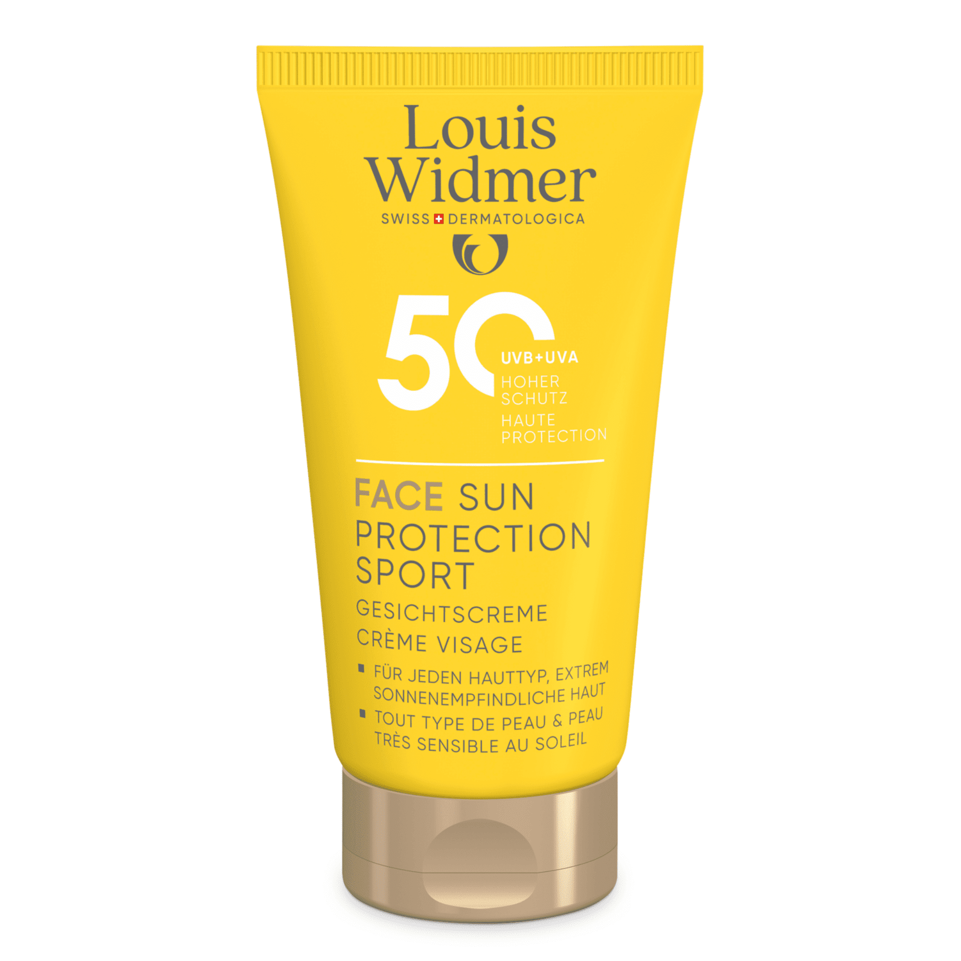 Widmer Sun Face Protection Sport 50 Parf Tube 50ml
