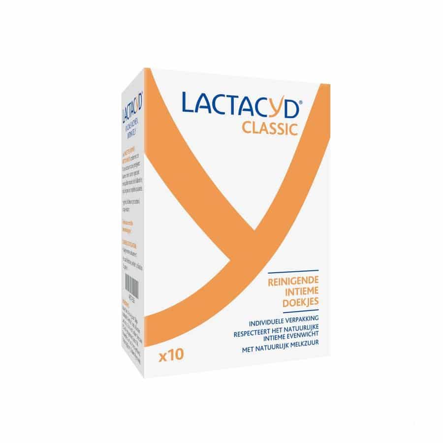 Lactacyd Lingettes Intimes 10