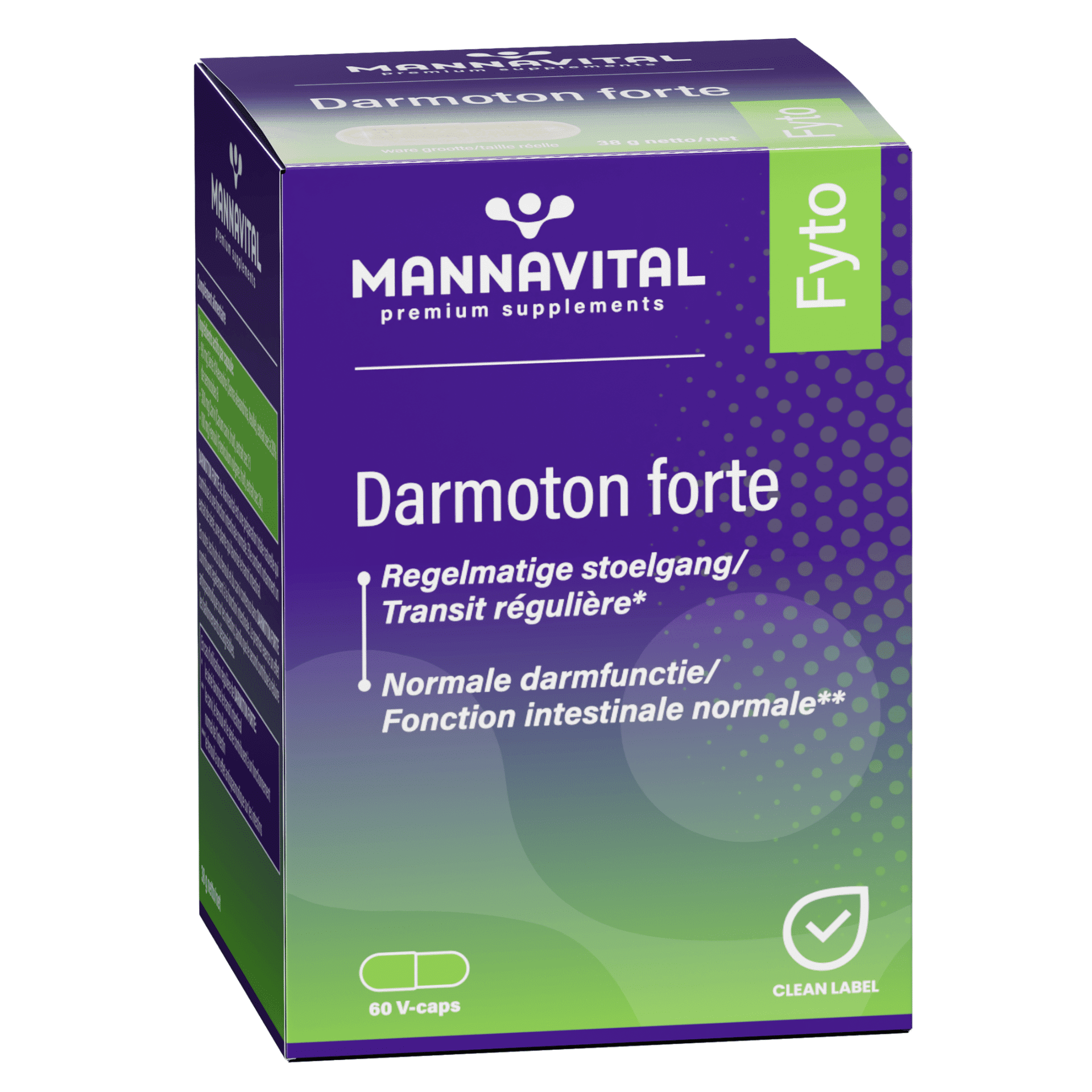 Mannavital Darmoton Forte V-caps 60