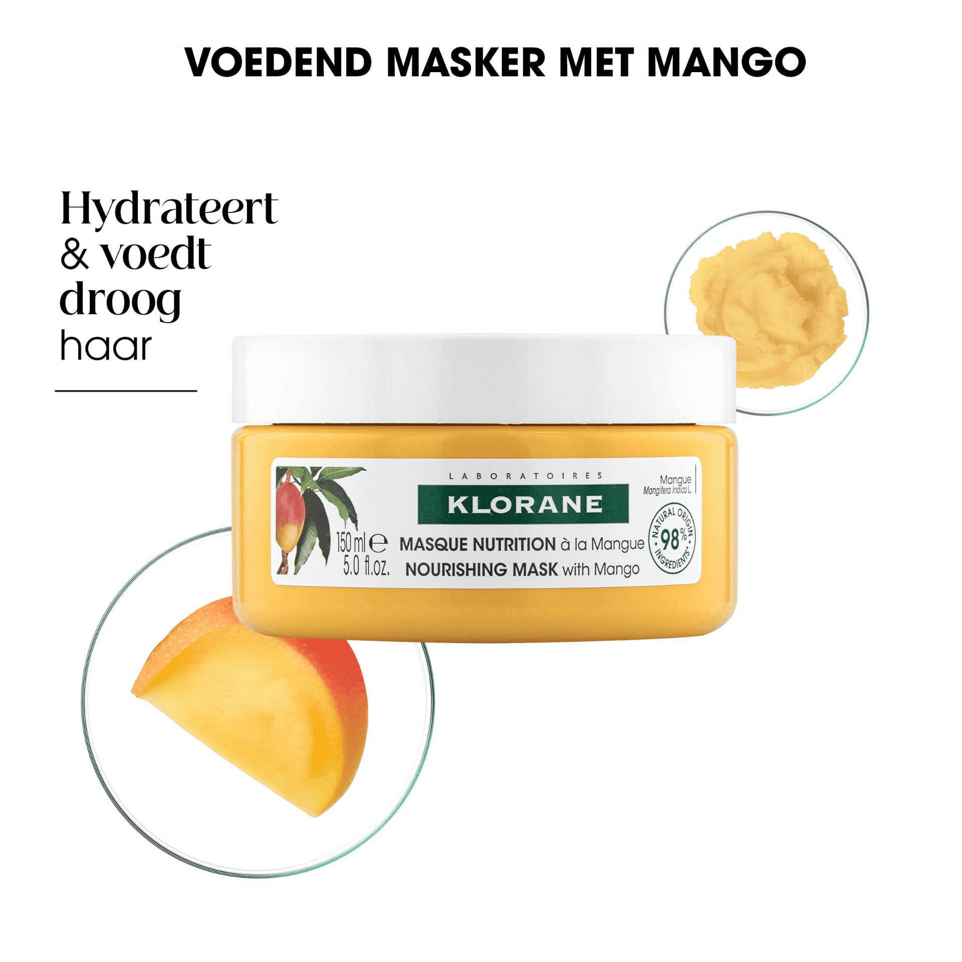 Klorane Mango Voedend Masker