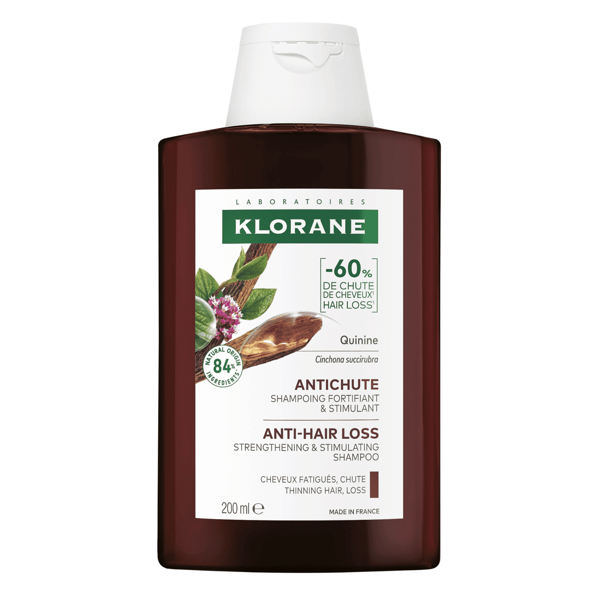 Klorane Kinine Shampoo tegen Haarverlies Klorane Kinine Shampoo tegen Haarverlies