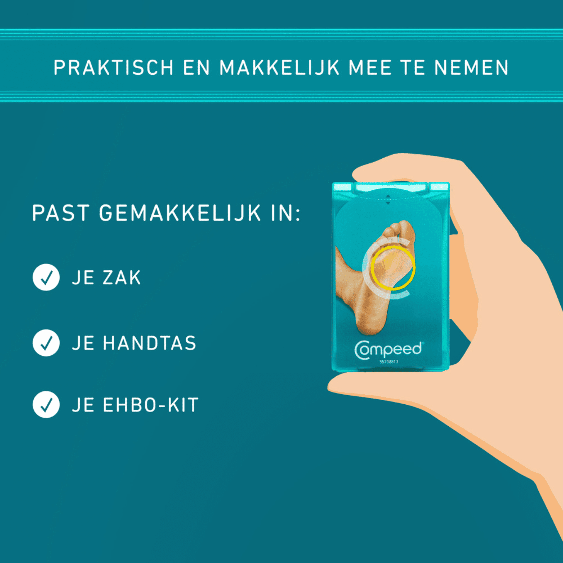 Compeed Eeltplekkenpleisters Medium