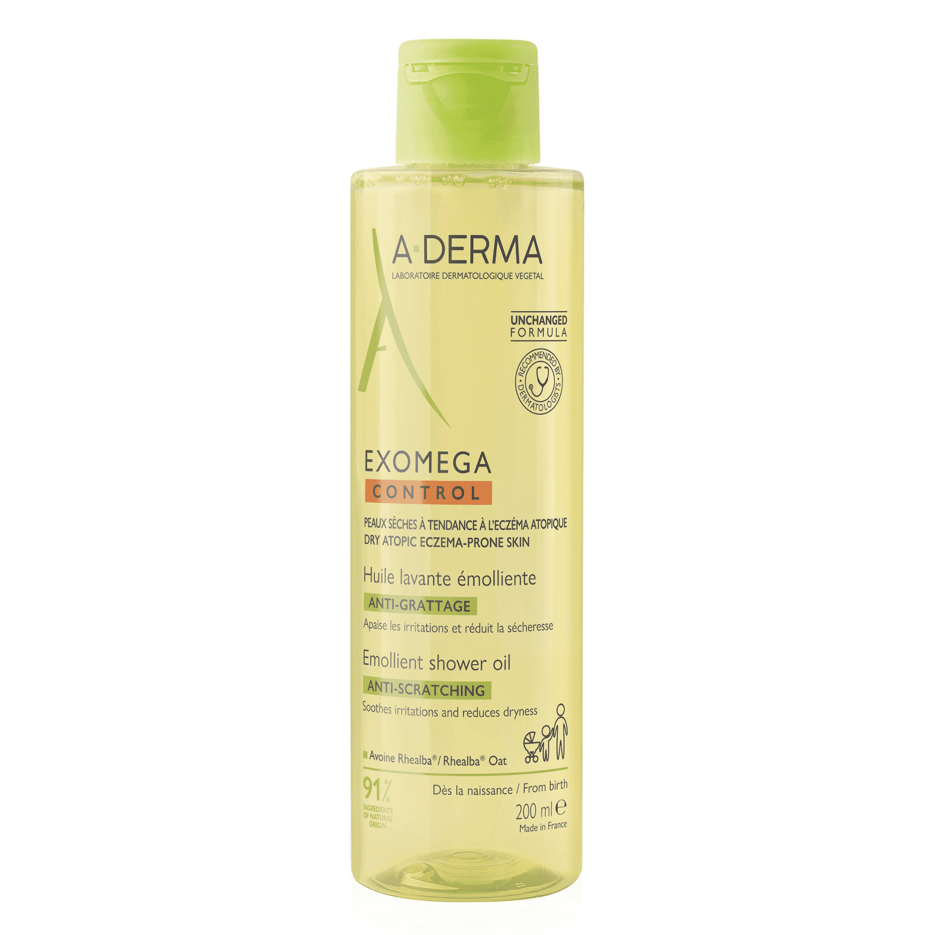 A-Derma Exomega Control Emolliërende Wasolie