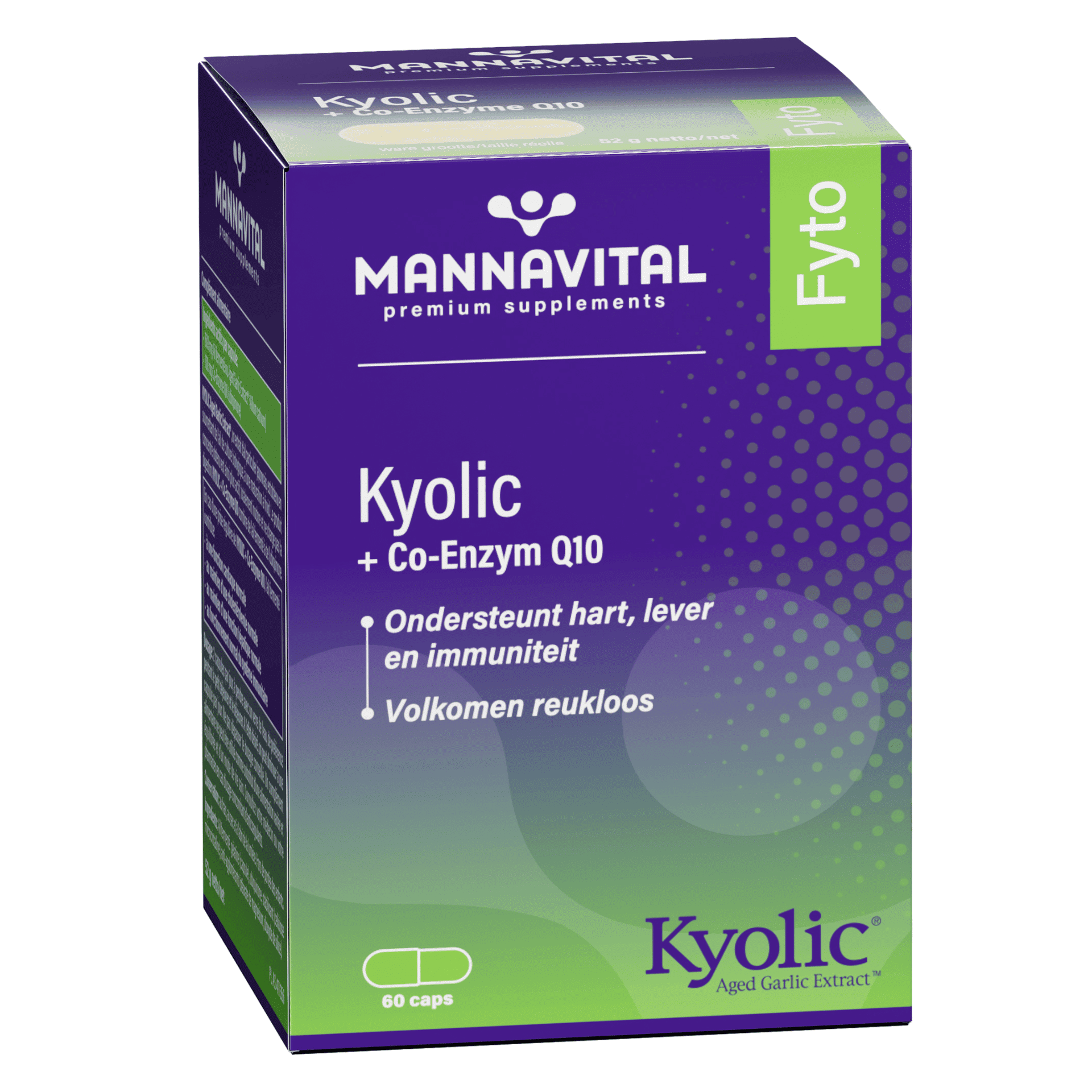 Mannavital Fyto Kyolic + Co-Enzym Q10