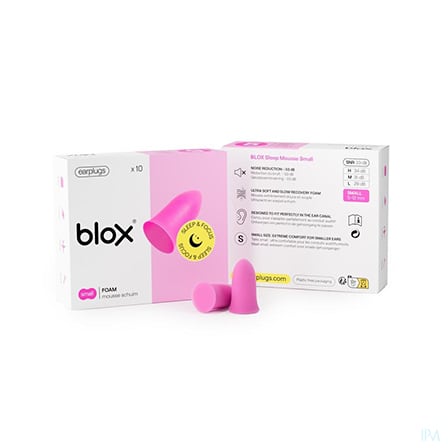 Blox Sleep Mousse Small Rose 5 Paires Blox Sleep Mousse Small Rose 5 Paires