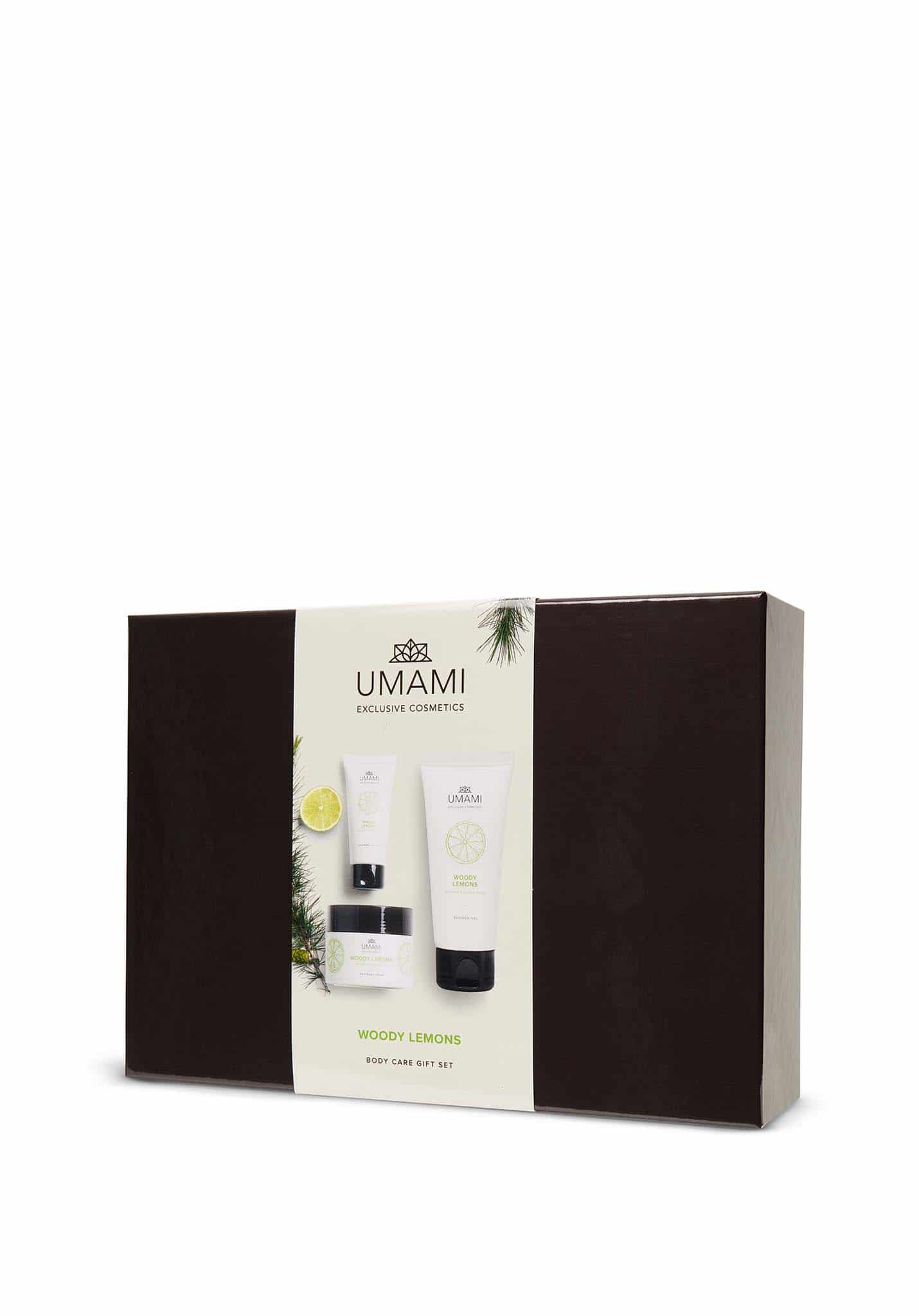 Umami Woody Lemons Giftset Body Umami Woody Lemons Giftset Body