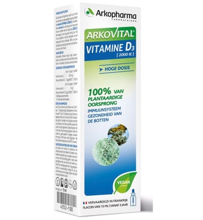 Arkovital Plantaardige Vitamine D3 & E 