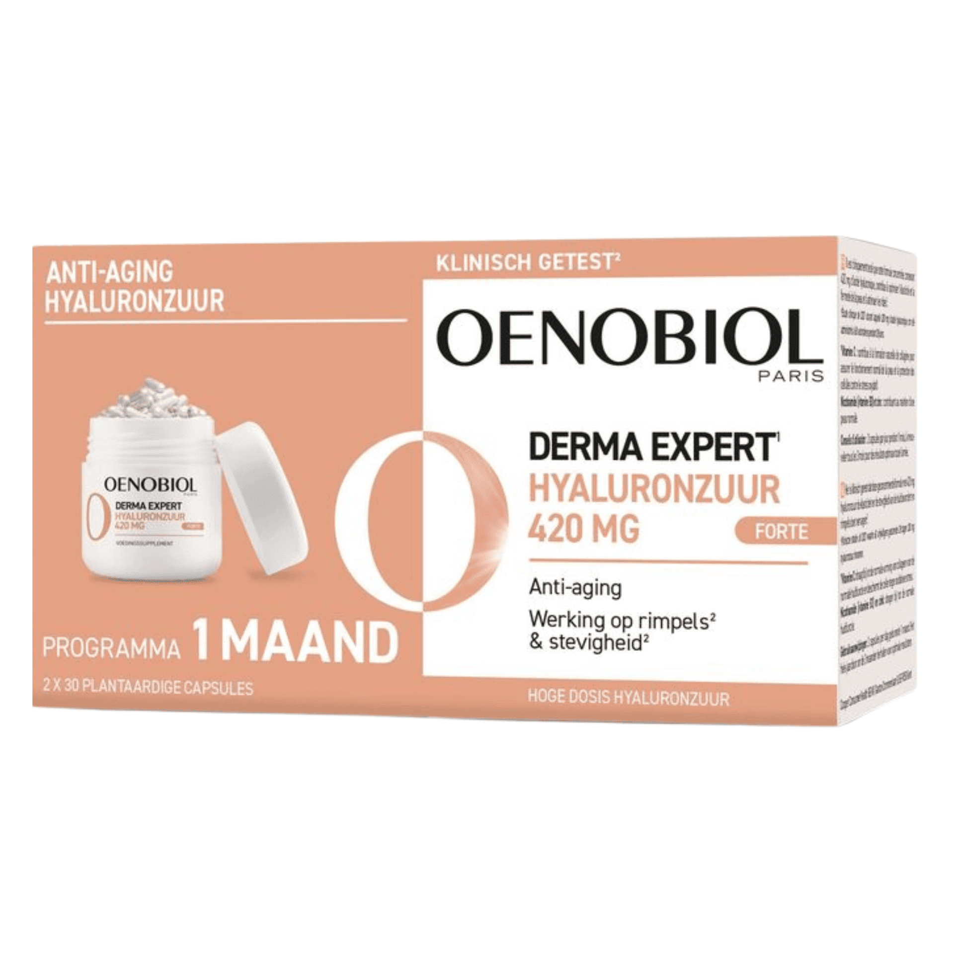 Oenobiol Derma Expert Hyaluronzuur 420 mg Oenobiol Derma Expert Hyaluronzuur 420 mg