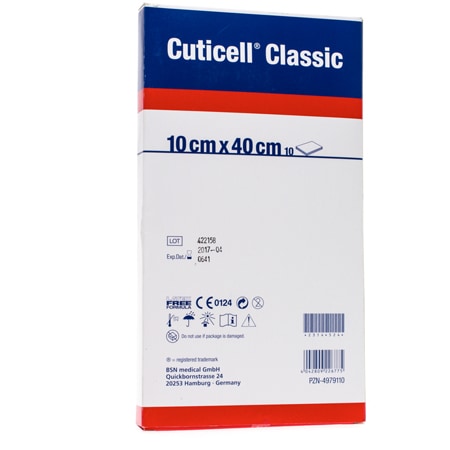 Bsn Medical Cuticell Classic Gaaskompres 10 x 40 cm